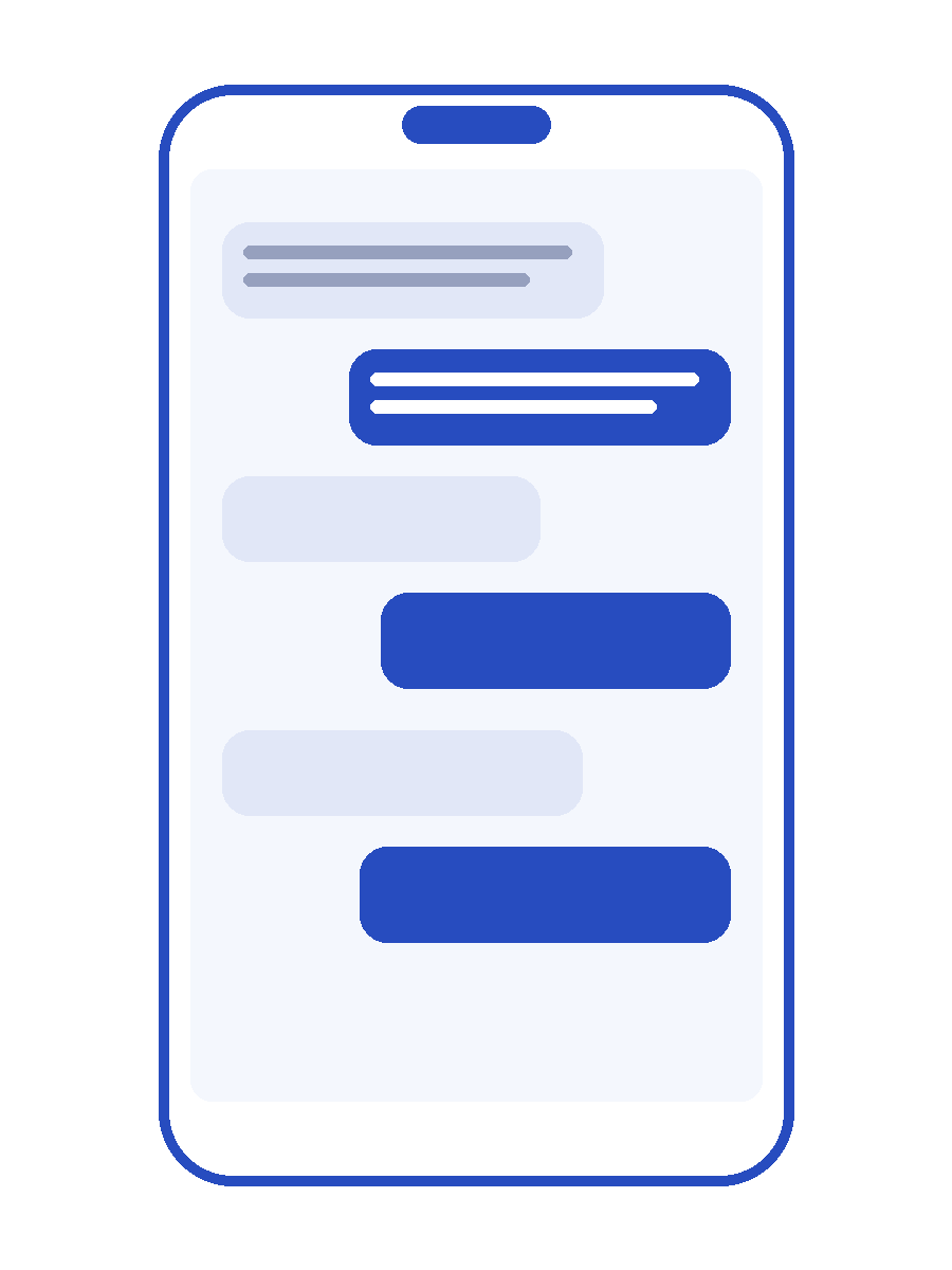 SMS delivery illustration